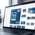 NOTEBOK LLM user interface on desktop